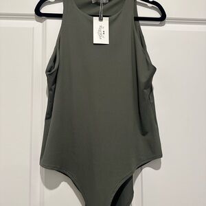 ReoRia Olive Green Bodysuit
